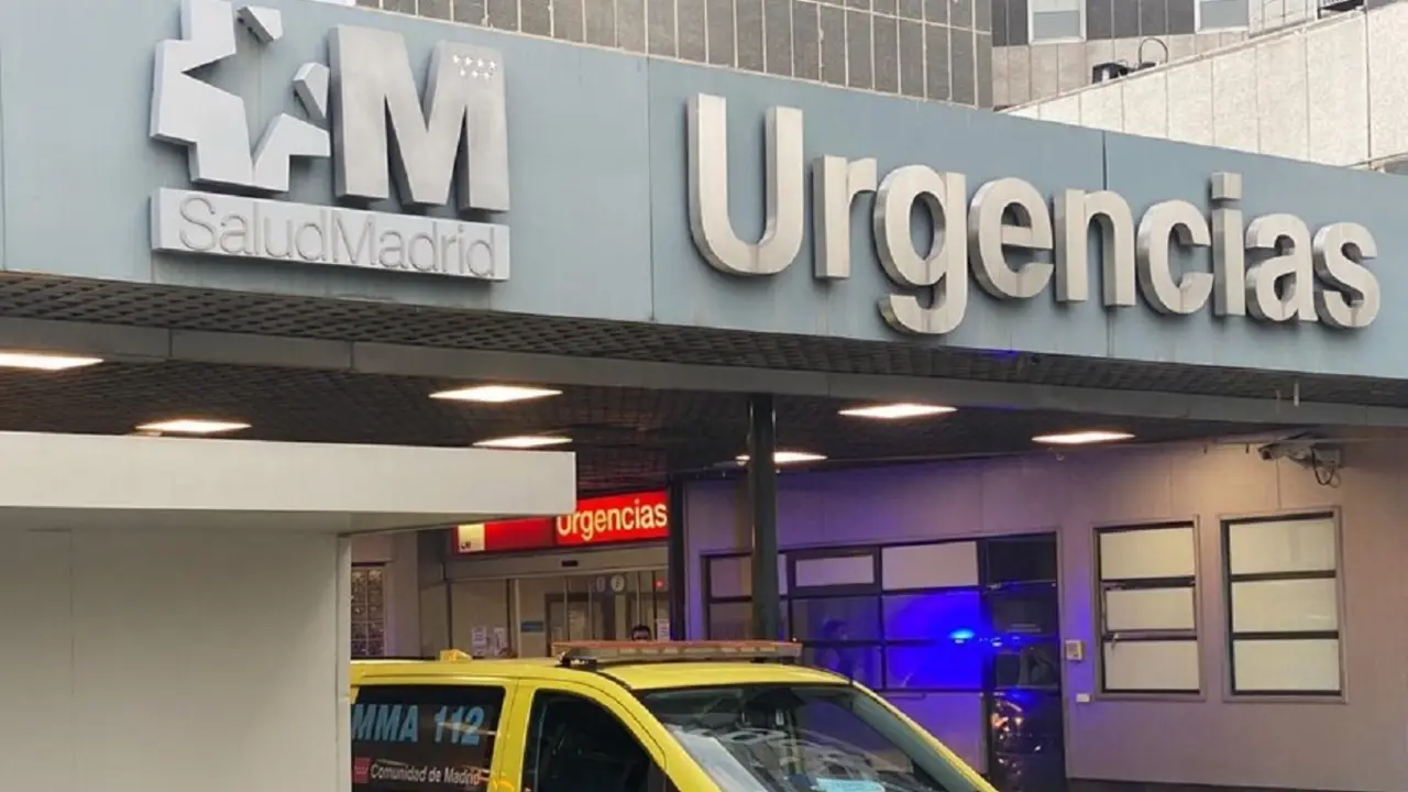 Entrada a las Urgencias del hospital La Paz de Madrid
