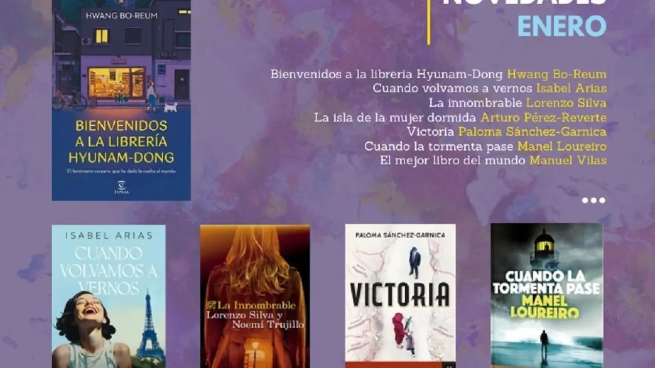 Libros recomendados por la Biblioteca Municipal de Becerril de la Sierra este enero de 2025