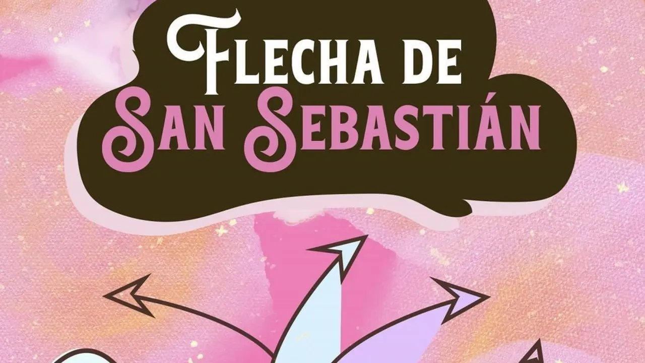 Cartel de la convocatoria de las Flechas de San Sebasti&aacute;n de Sanse