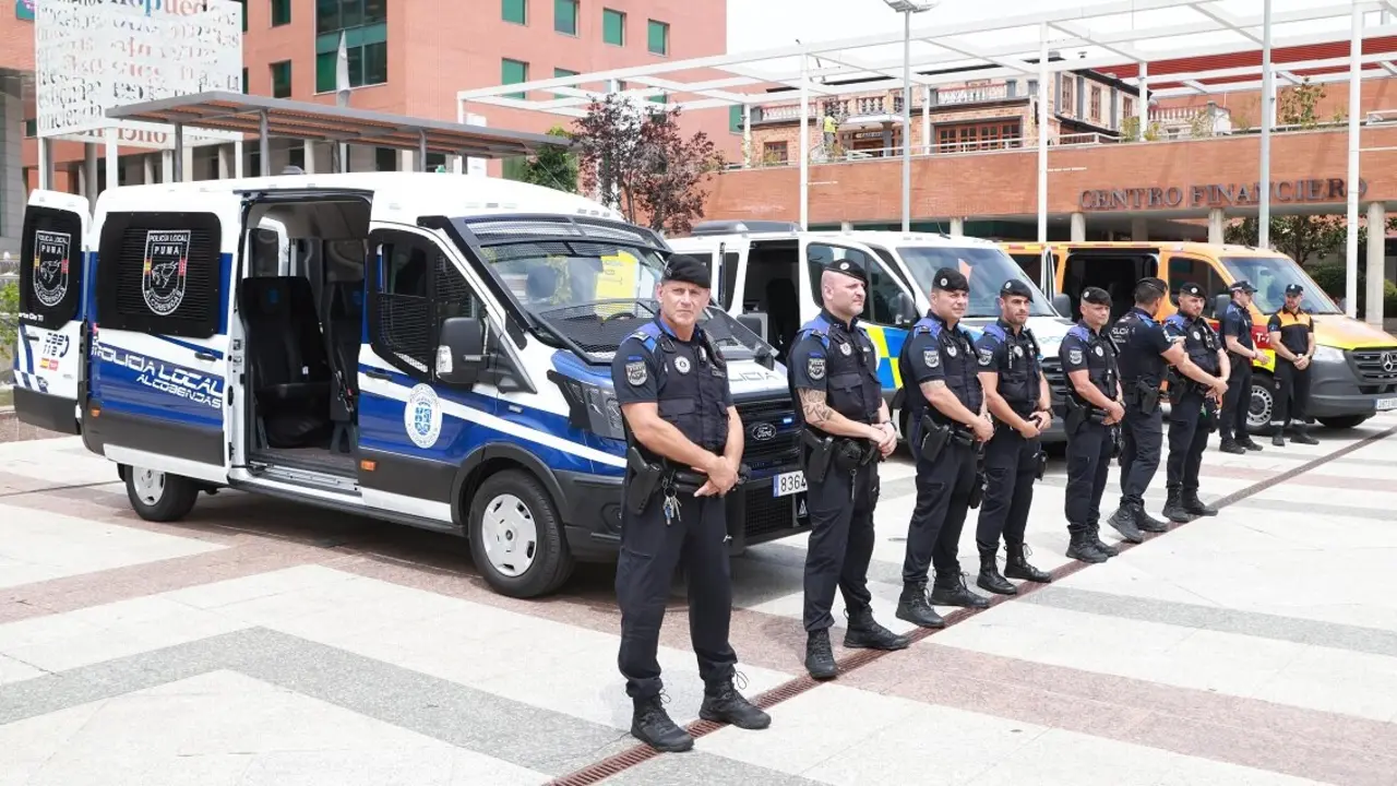 Presentaci&oacute;n de los nuevos veh&iacute;culos de Polic&iacute;a Local y Protecci&oacute;n Civil de Alcobendas