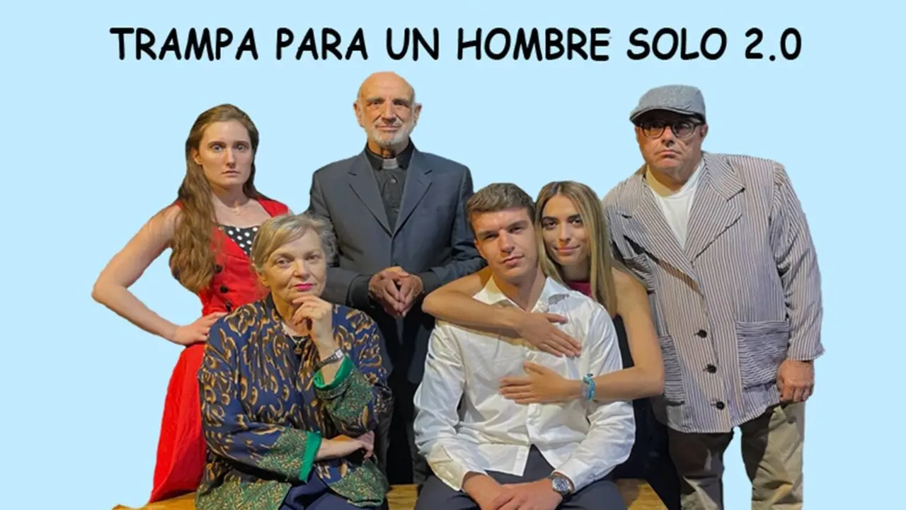 Cartel de Trampa para un hombre solo 2.0