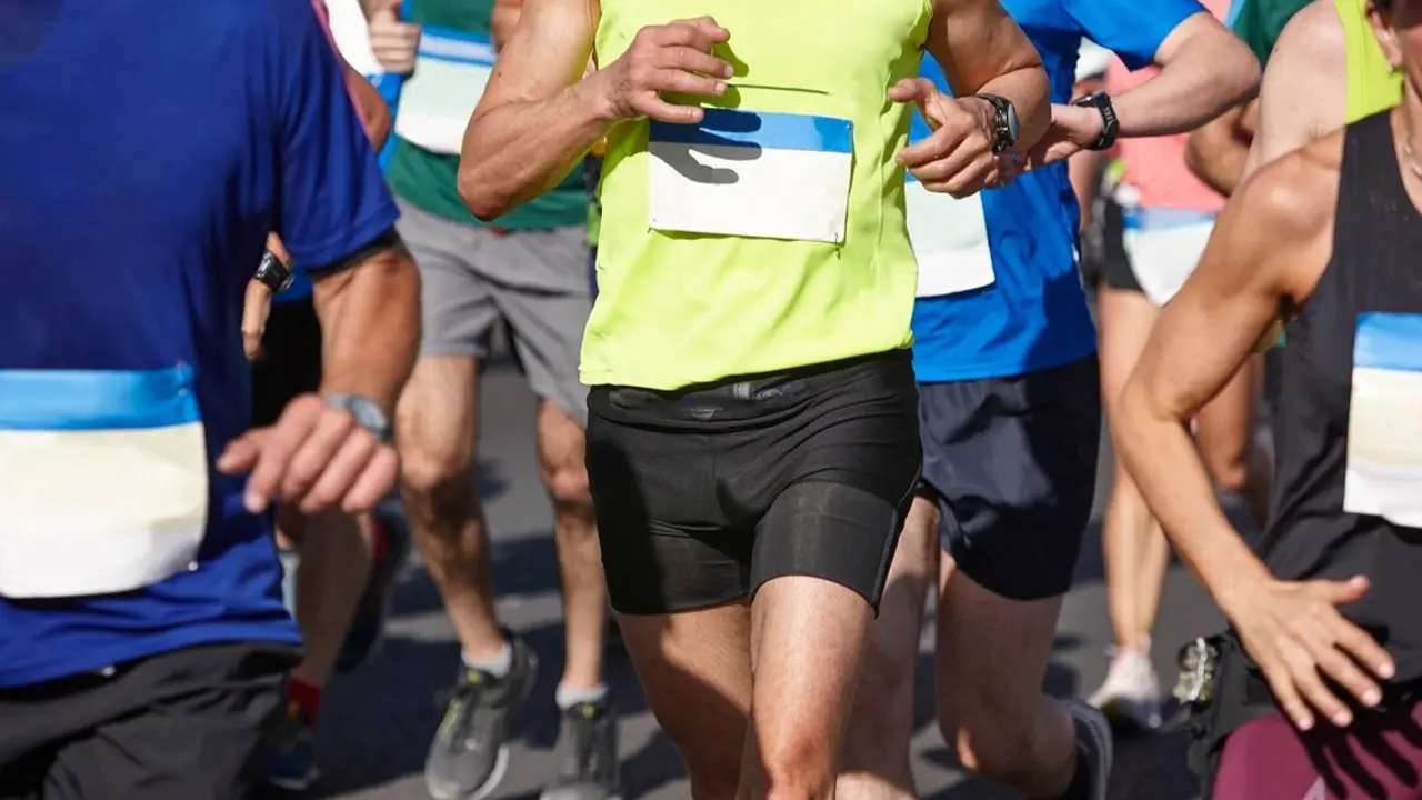 Corredores en una carrera