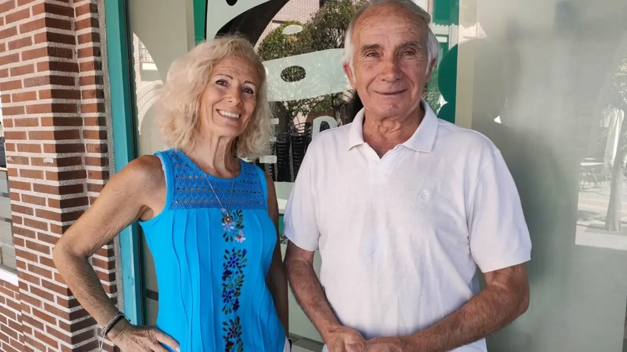 Raquel Cancela y Felipe Santos, dos de los artistas organizadores del festival a beneficio de damnificados de la dana de Valencia