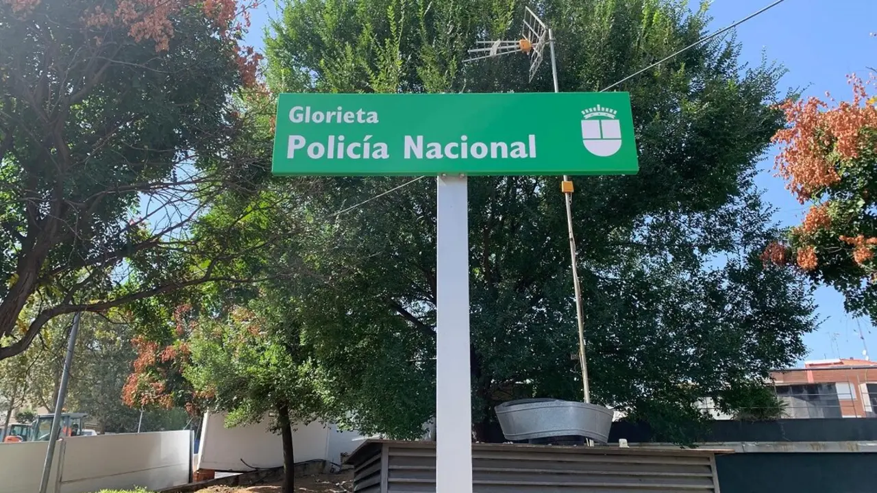 La Polic&iacute;a Nacional ya tiene glorieta a su nombre en un importante vial entre Alcobendas y San Sebasti&aacute;n de los Reyes