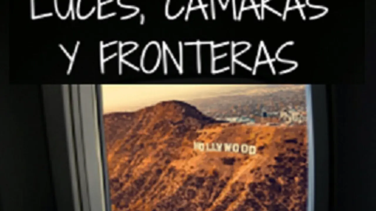 Portada del libro Luces, c&aacute;maras y fronteras, de Miguel Garc&iacute;a Boyano