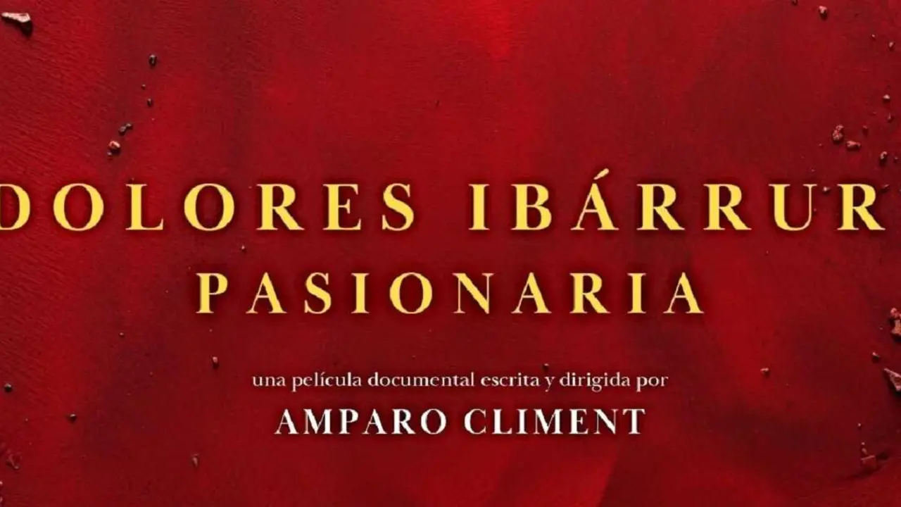 Portada del documental de Amparo Climent que desvelas facetas de Dolores Ibarruri