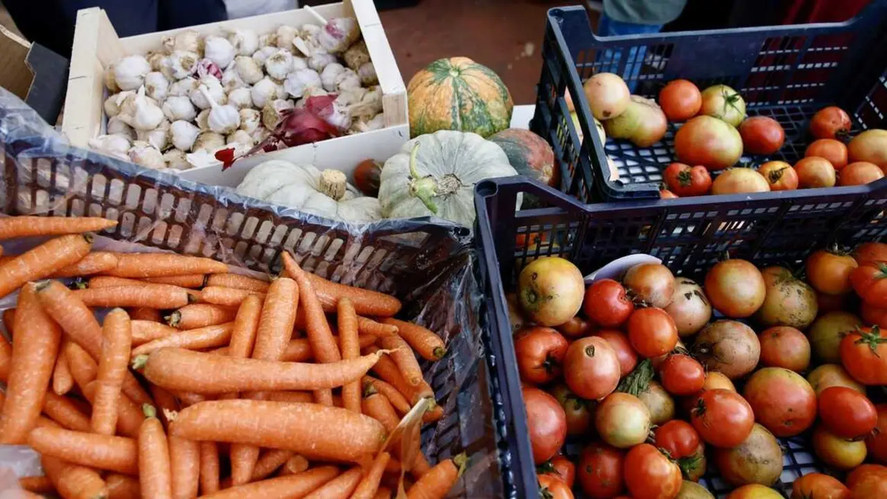 En el Mercado de Productores se pueden comprar productos alimentarios de la Comunidad de Madrid