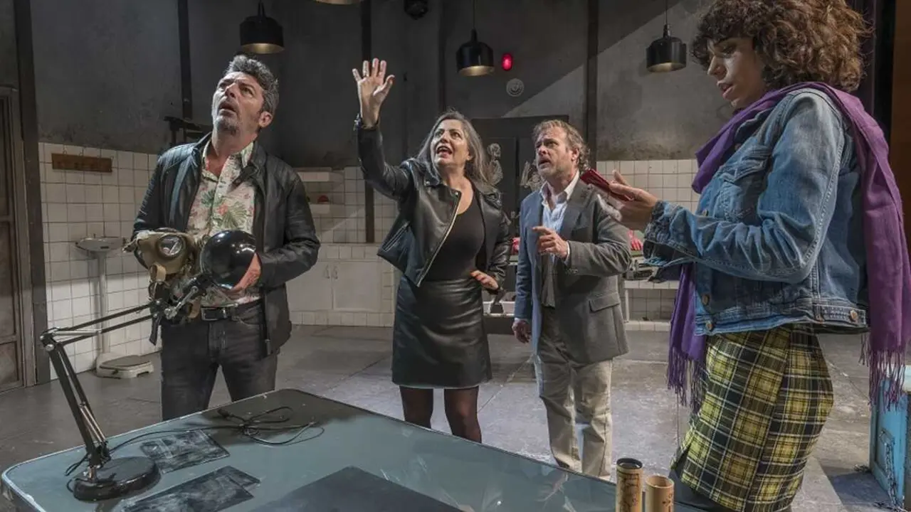 Un momento de Escape Room, la propuesta teatral adulta para el fin de semana en Colmenar Viejo