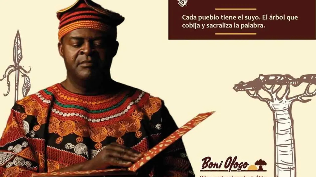 Boni Ofogo protagoniza un cuentacuentos africano en Soto del Real