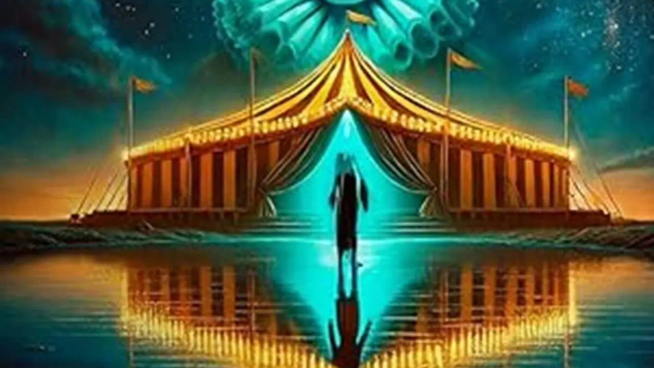 Portada del libro de Alexis Ruiz que transcurre en una carpa de circo