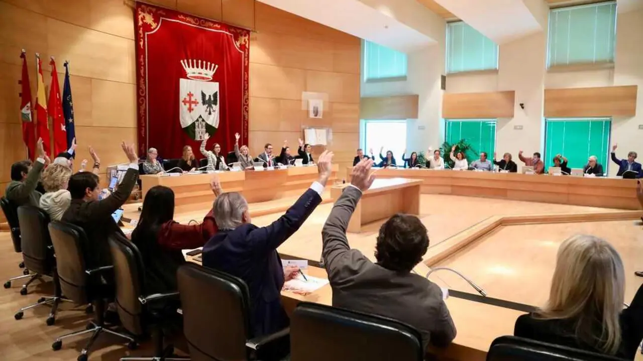 Momento de la votaci&oacute;n del Plan Parcial (1)