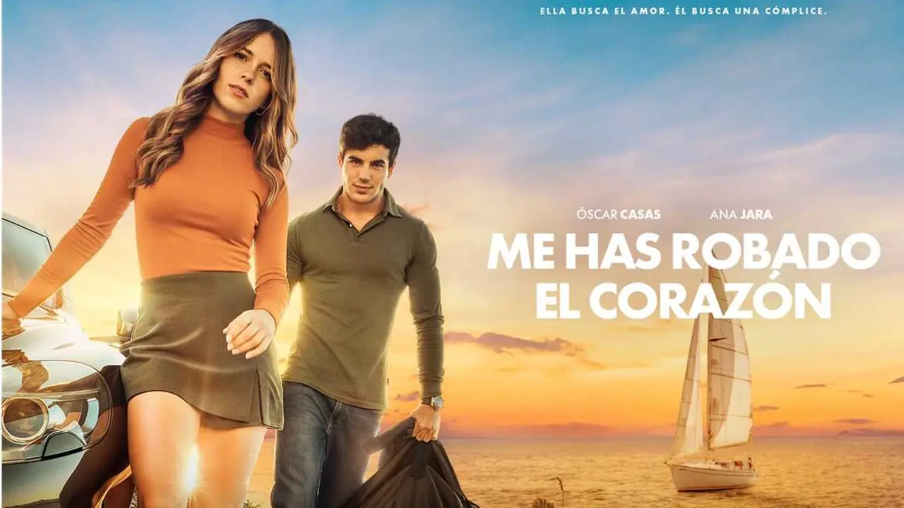 Cartel de Me has robado el coraz&oacute;n, con Mario Casas
