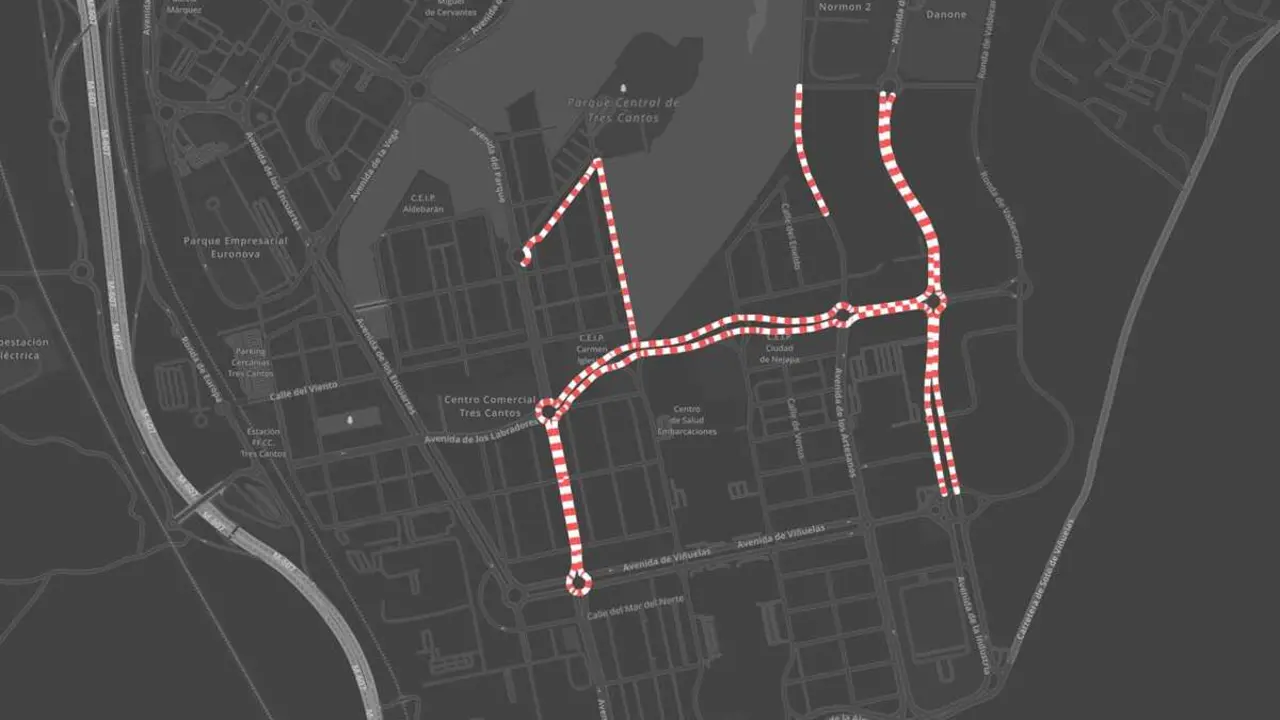 Tres Cantos informar&aacute; a los ciudadanos de cortes de tr&aacute;fico programados a trav&eacute;s de navegadorse GPS