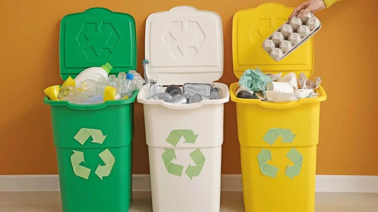Los residuos que generamos en el hogar deben depositarse en diferentes contenedores para facilitar su reciclaje