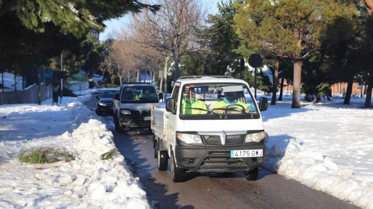 inclemencias invernales nevada tres cantos