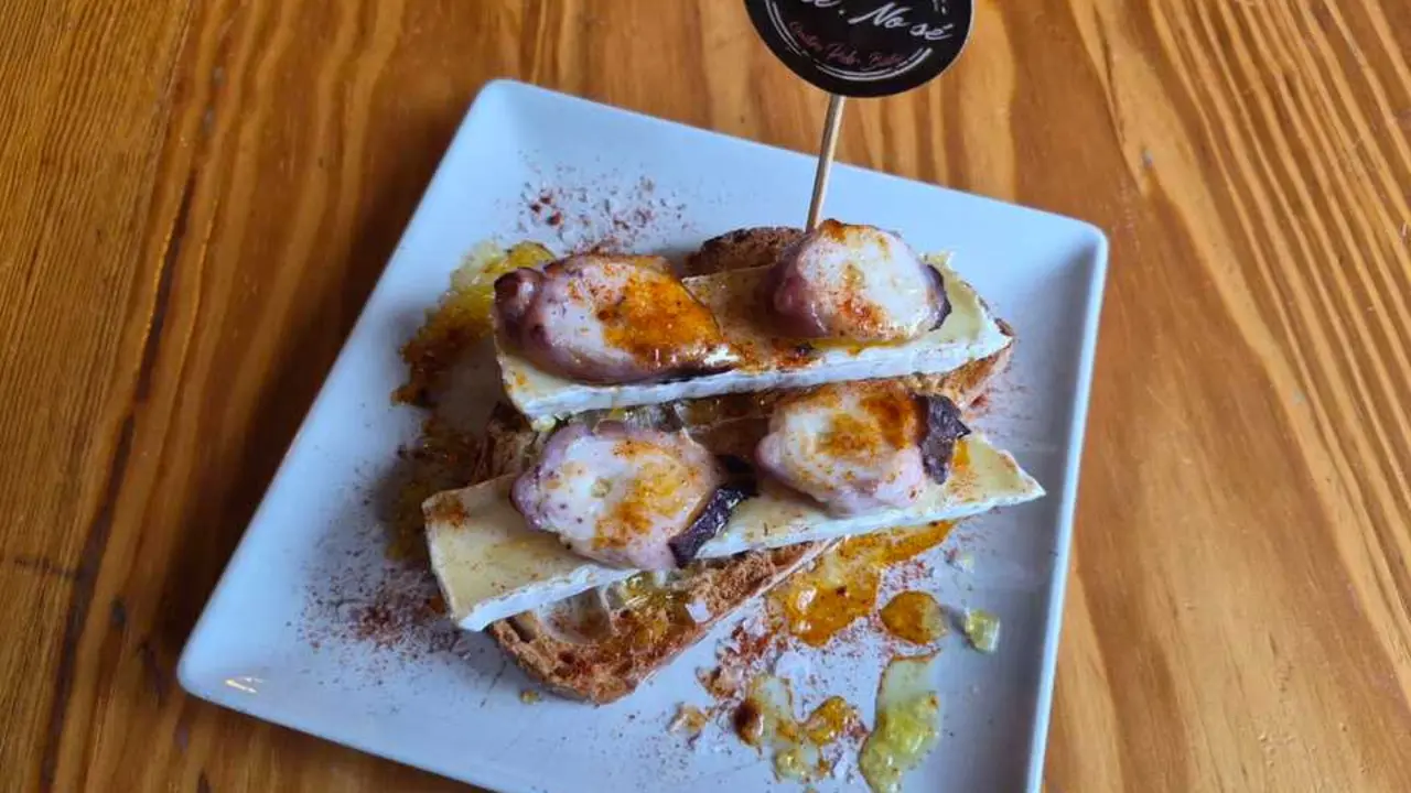 fotos tapas_No s&eacute; no s&eacute;_tosta pulpo