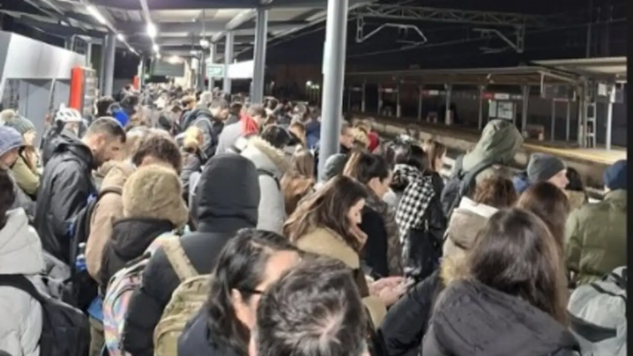 renfe colapso estacion colmenar