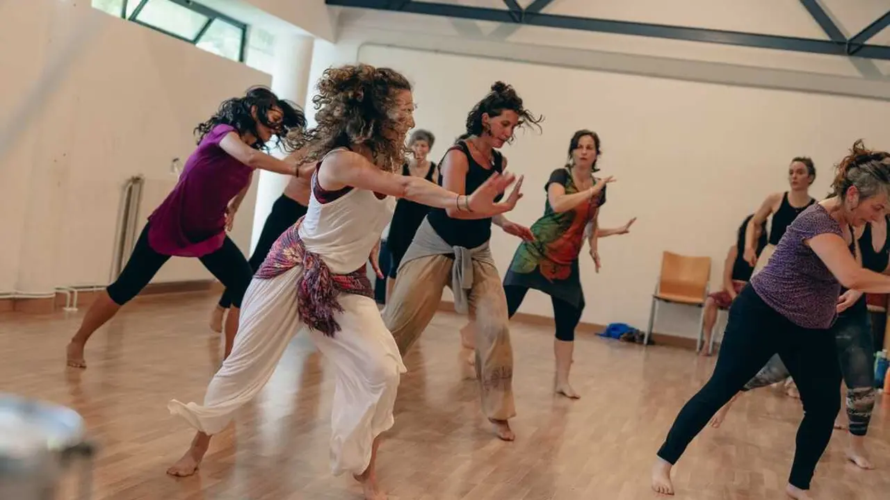Alba Donal, en uno de los talleres de danza afro-brasile&ntilde;a