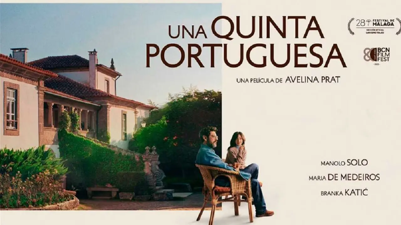 Cartel de Una quinta portuguesa, de Avelina Prat, con 3 nominaciones a los Goya