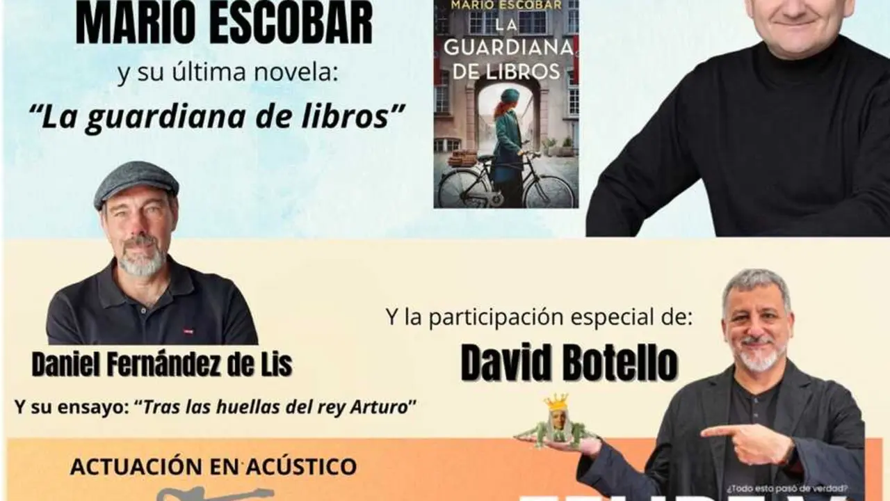 Entre los participantes del podcast Sopa de letras, est&aacute; previsto la presencia de Mario Escobar, Daniel Fern&aacute;ndez de lis y David Botello