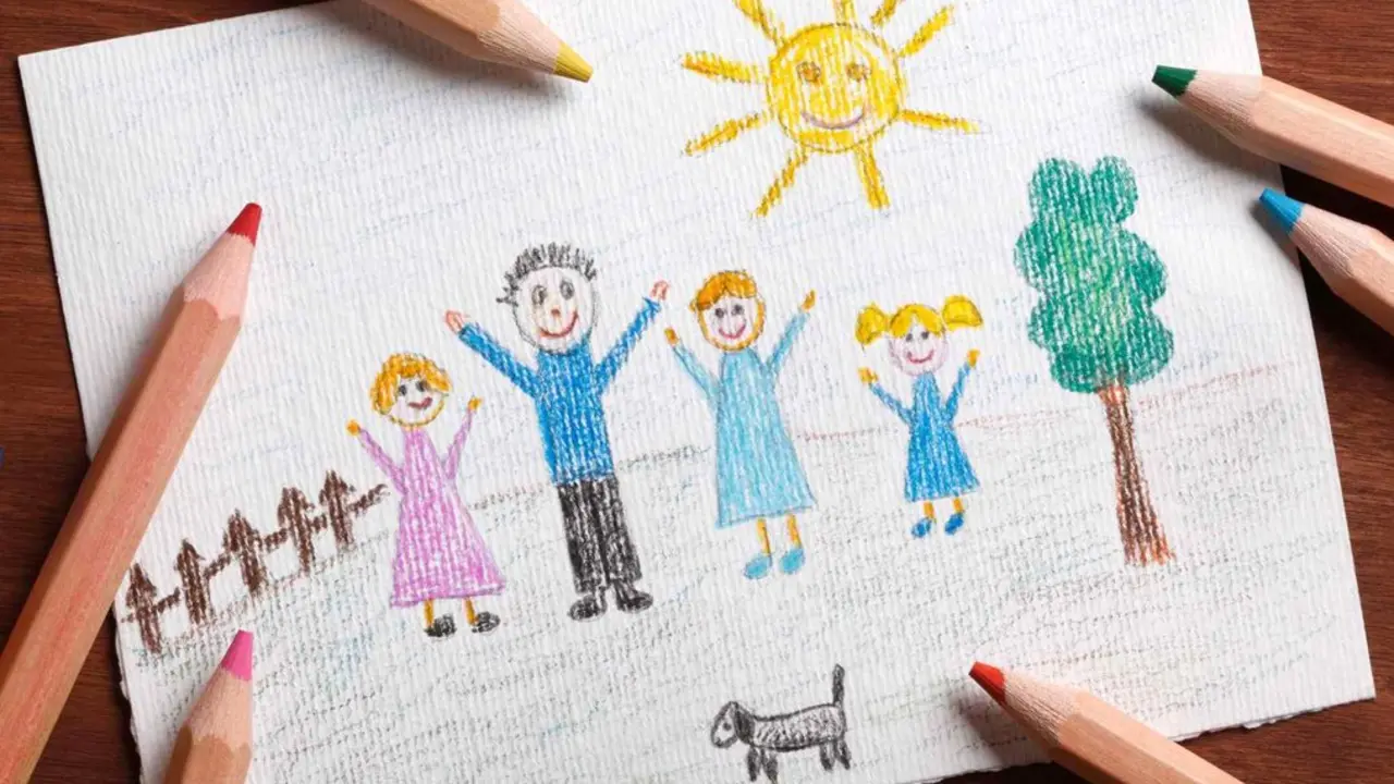 Un dibujo de los peque&ntilde;os. Imagen del Ayuntamiento de San Sebasti&aacute;n de los Reyes.