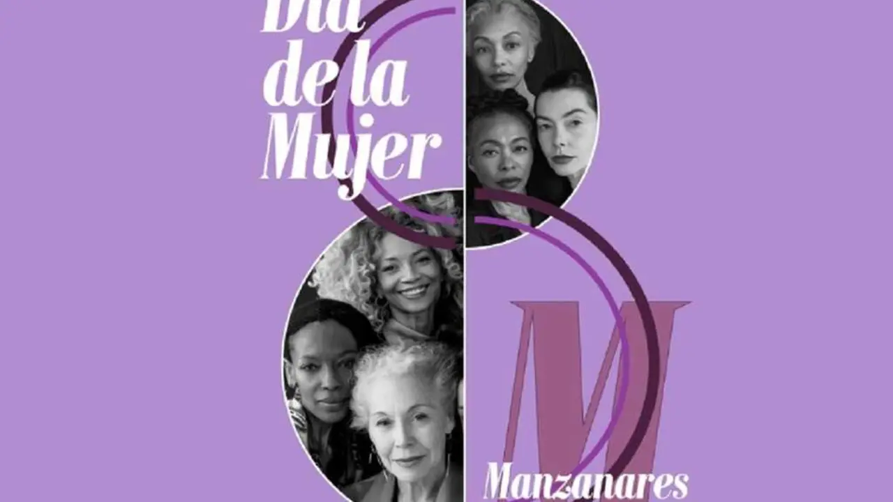 cartel de la programaci&oacute;n del D&iacute;a de la Mujer de Manzanares El Real 2026