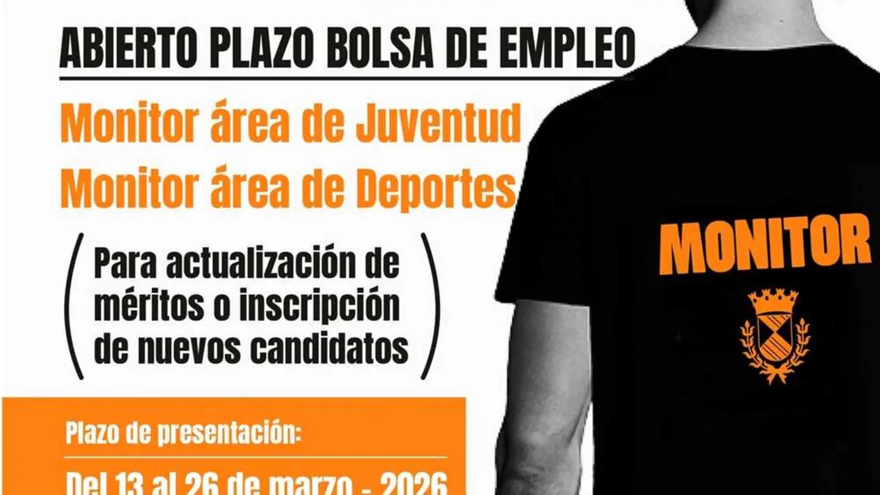 bolsa empleo miraflores de la Sierra monitores