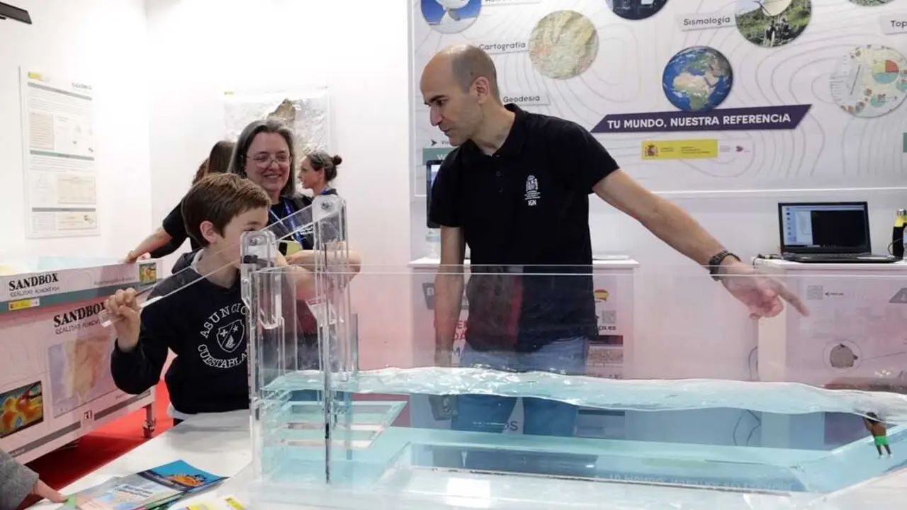 Uno de los stand de 2025 de la Feria Madrid es Ciencia, en la que participa la UAM