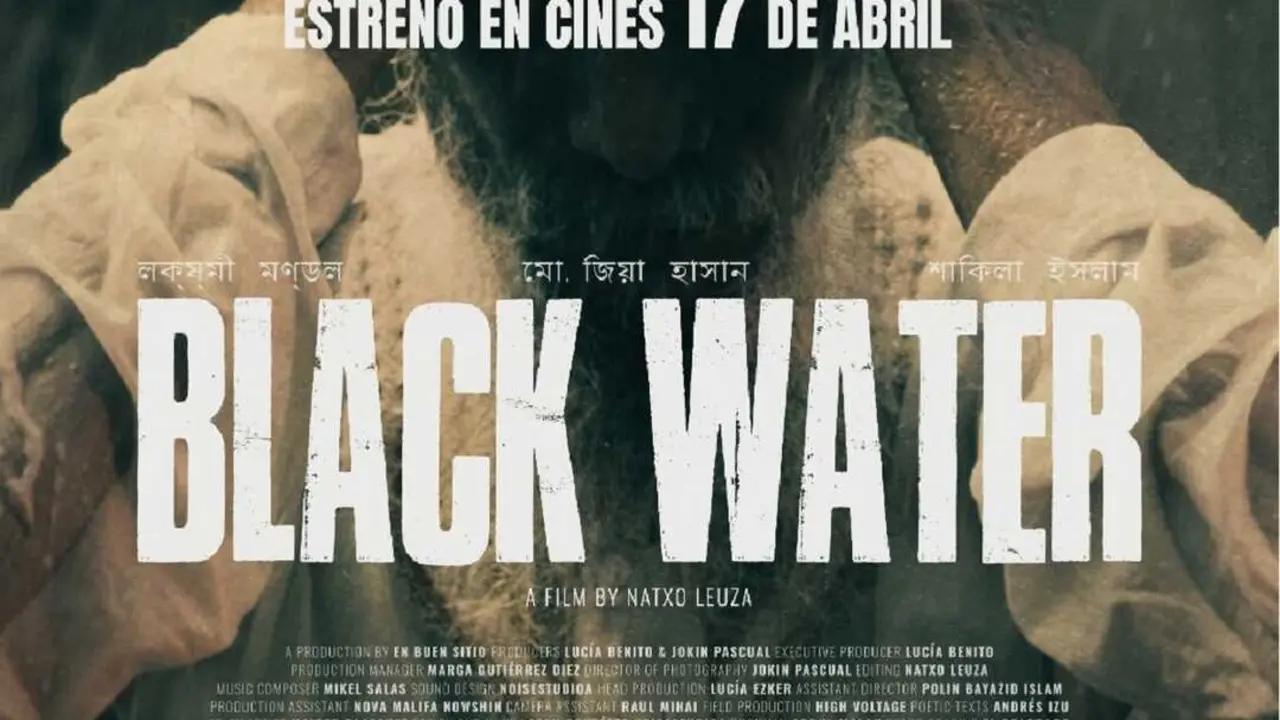 Cartel de Black Water, de Natxo Leuza