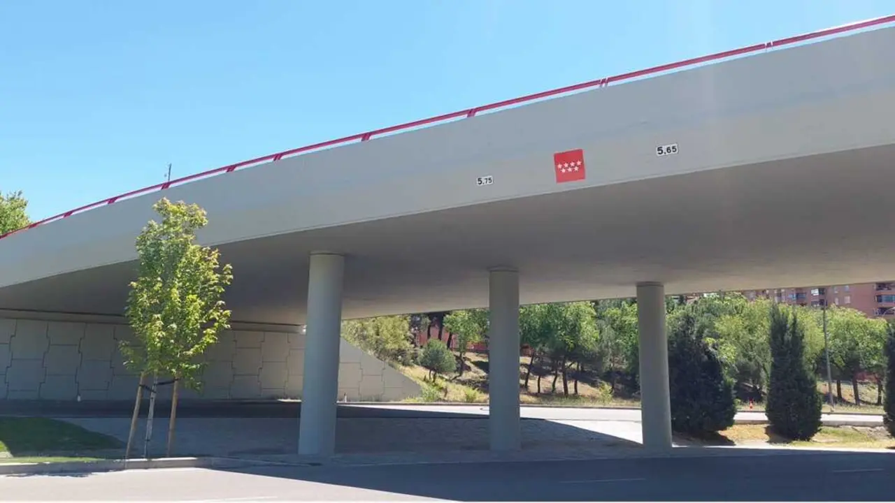 Terminadas obras mejora puentes m-607 con Tres Cantos