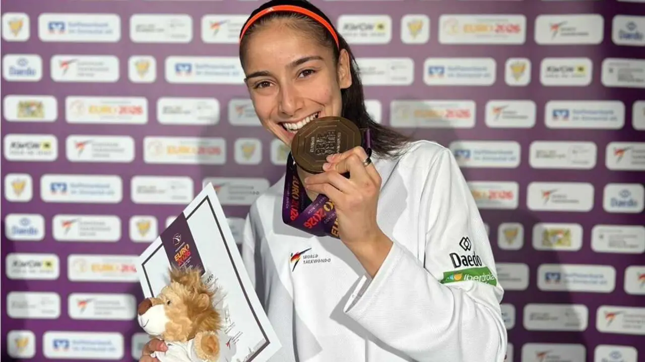 Adriana Cerezo, medalla de Bronce en el Campeonato de Europa Absoluto