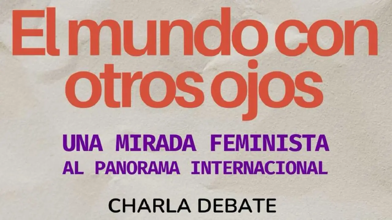 Cartel de charla en Soto del Real