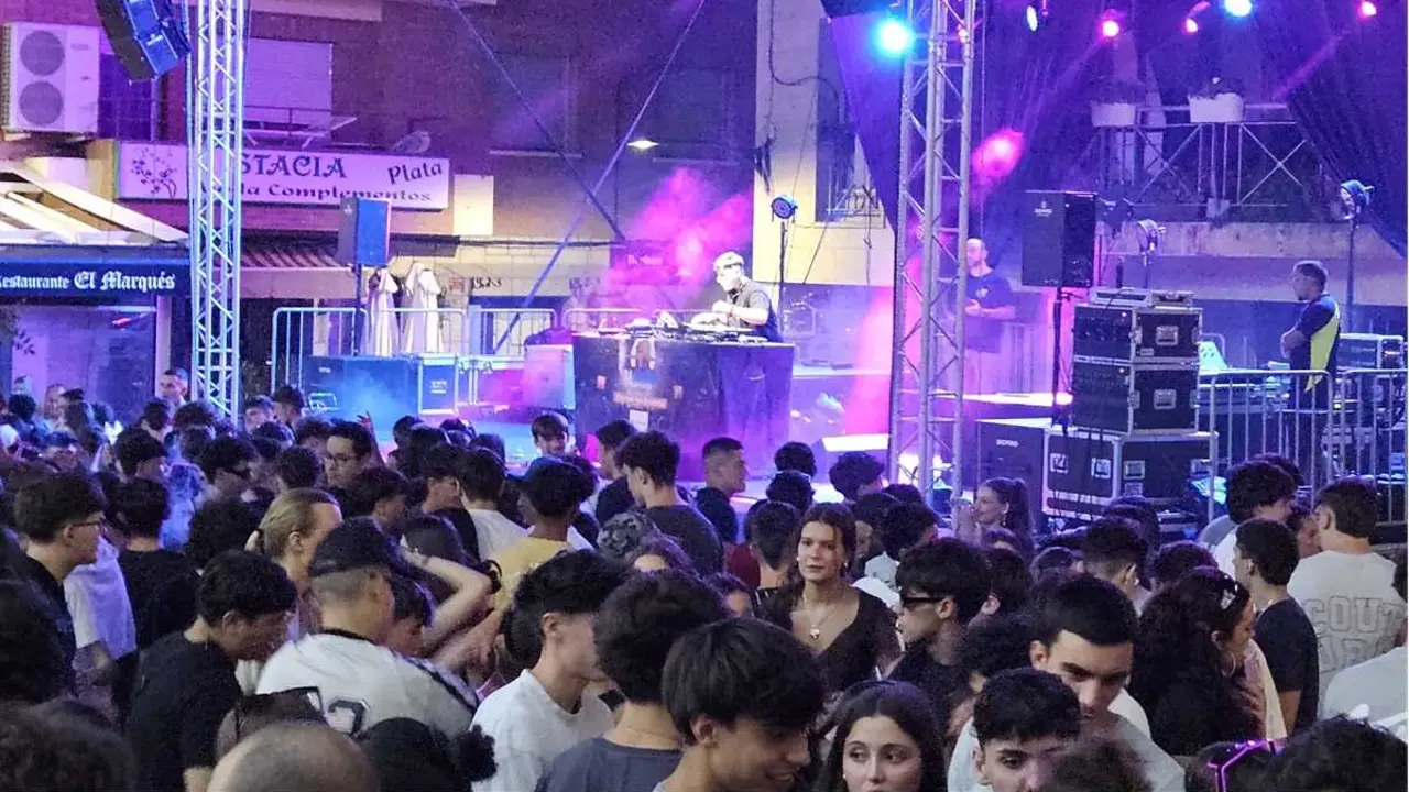 Concierto de DJs en las fiestas de Soto del Real
