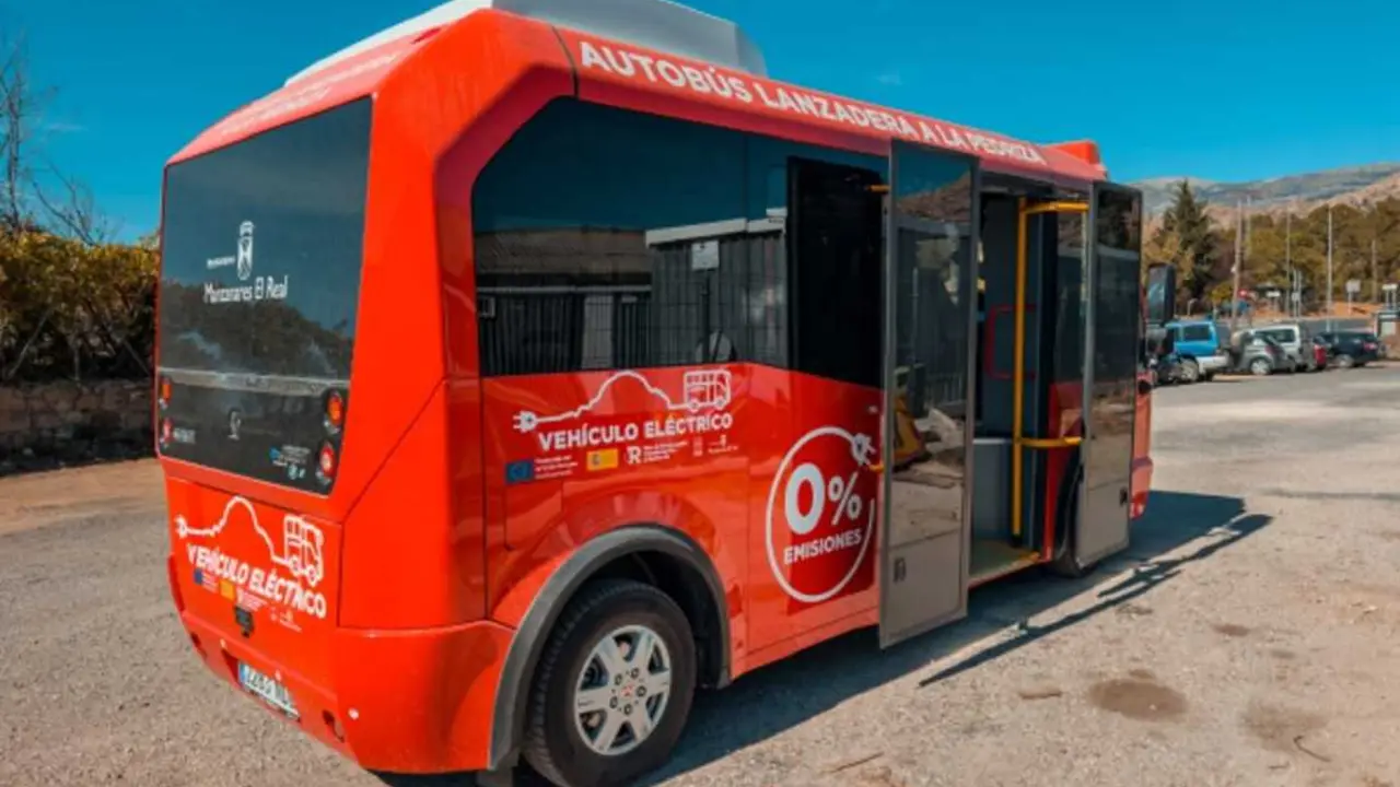 Bus lanzadera a la pedriza de Manzanares El Real 2