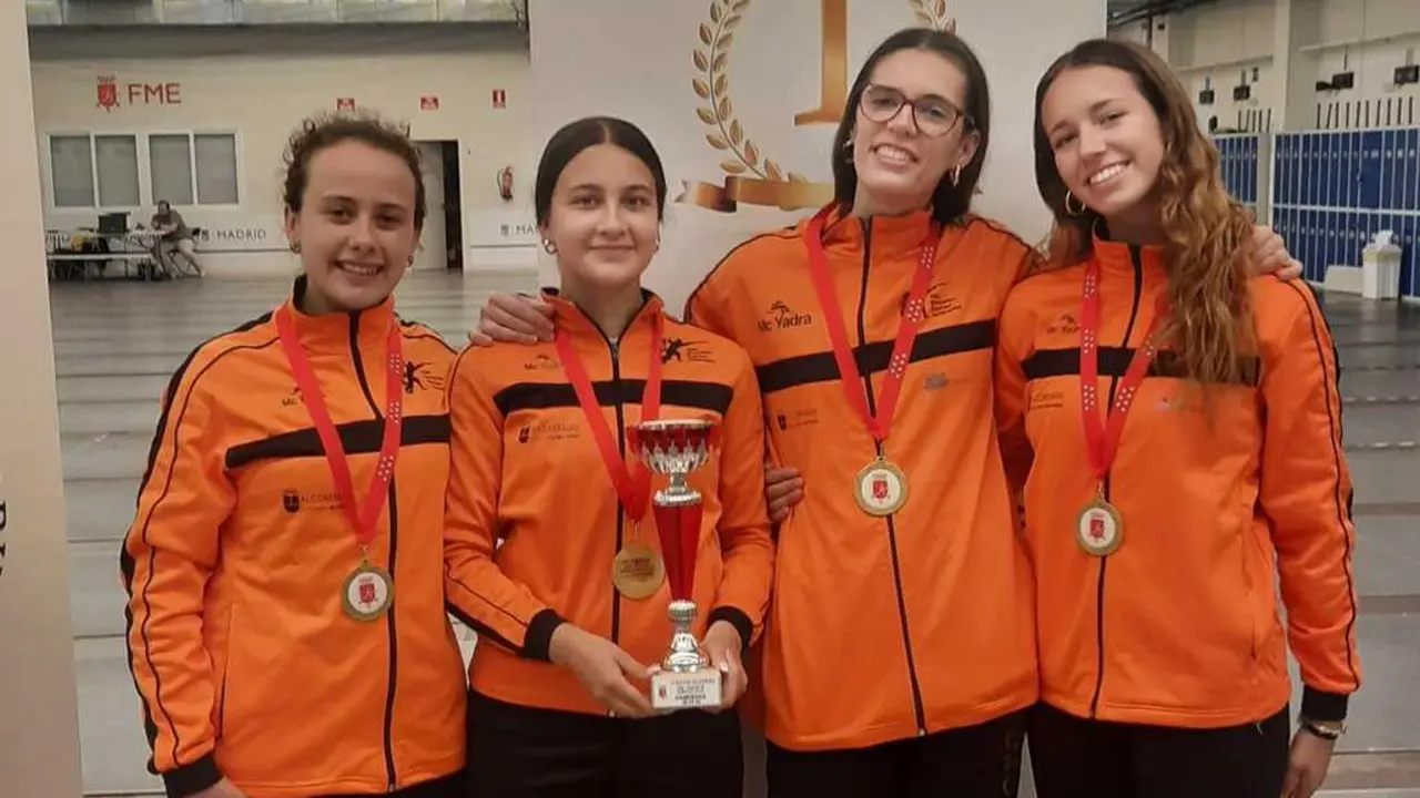 CREA femenino de Alcobendas medalla de oro
