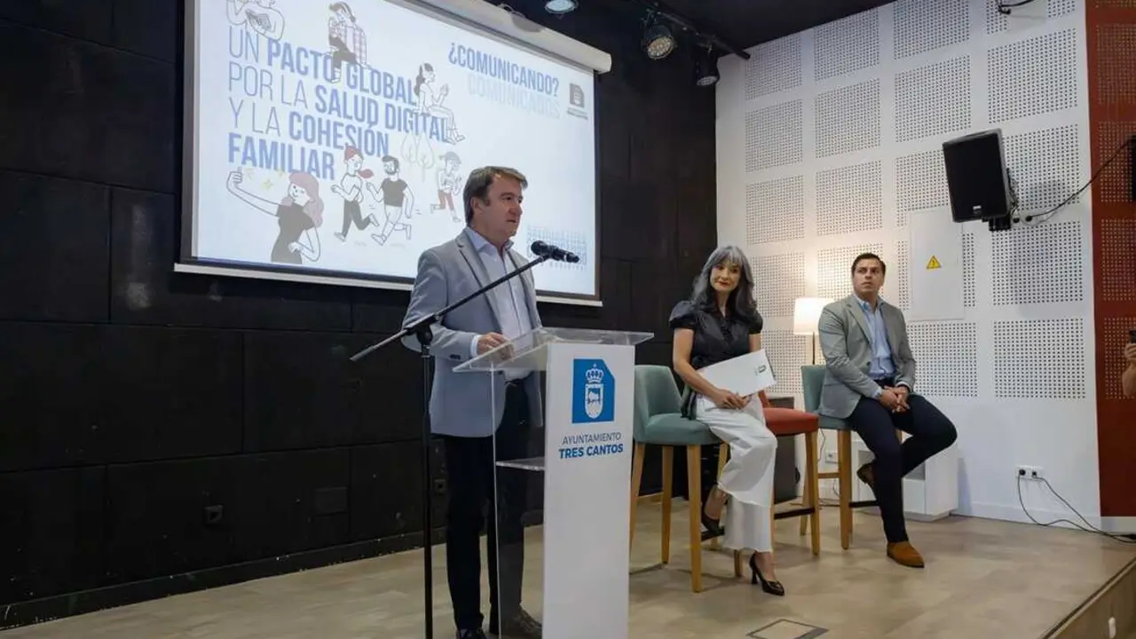 Presentaci&oacute;n del pacto global por salud digital de Tres Cantos