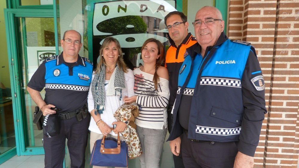 Los organizadores en su visita a Onda Cero Madrid Norte