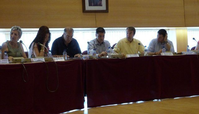 Momento del pleno municipal de junio 2013 en TRES CANTOS, con 