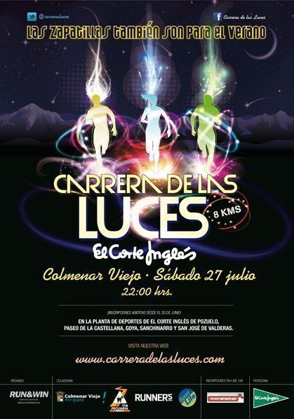 I Carrera de las Luces en Colmenar Viejo