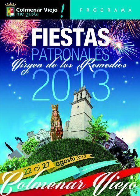 Programación de las Fiestas Patronales 2013 en Colmenar Viejo