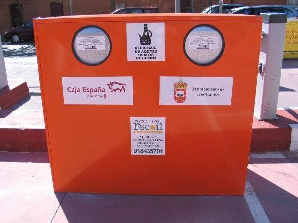Tres Cantos recicla más de 11.000 litros de aceite usado