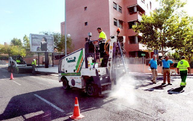 Comienzan en Alcobendas los trabajos de acondicionamiento de una veintena de calzadas