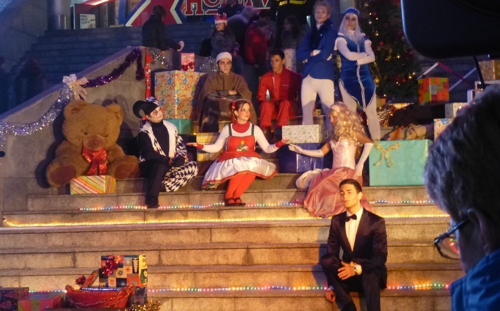 El espectáculo Una Navidad en Broadway, cuando se estreno en Diversia Alcobendas