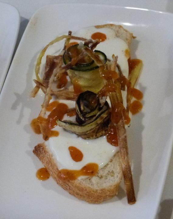 La tapa de An-Da, una de las participantes en la Ruta de la Tapa de Soto del Real