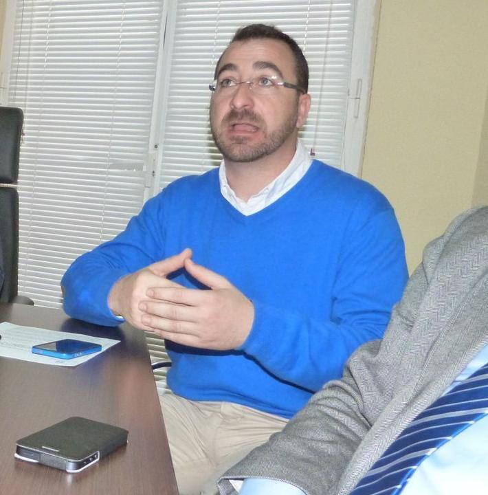 Carlos Blázquez, concejal colmenareño de obras y Servicios, que organizará los envíos 