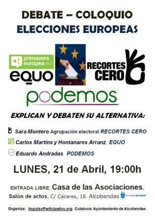 Cartel del debate