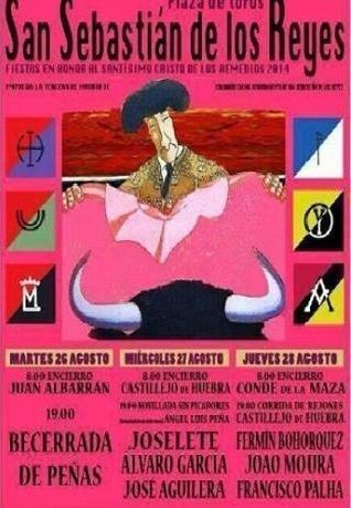 cartel fiestas soto 2014 toros