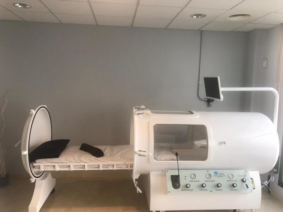 cámara hiperbárica FisioSalud CyL