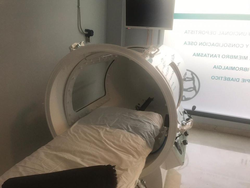 cámara hiperbárica FisioSalud CyL