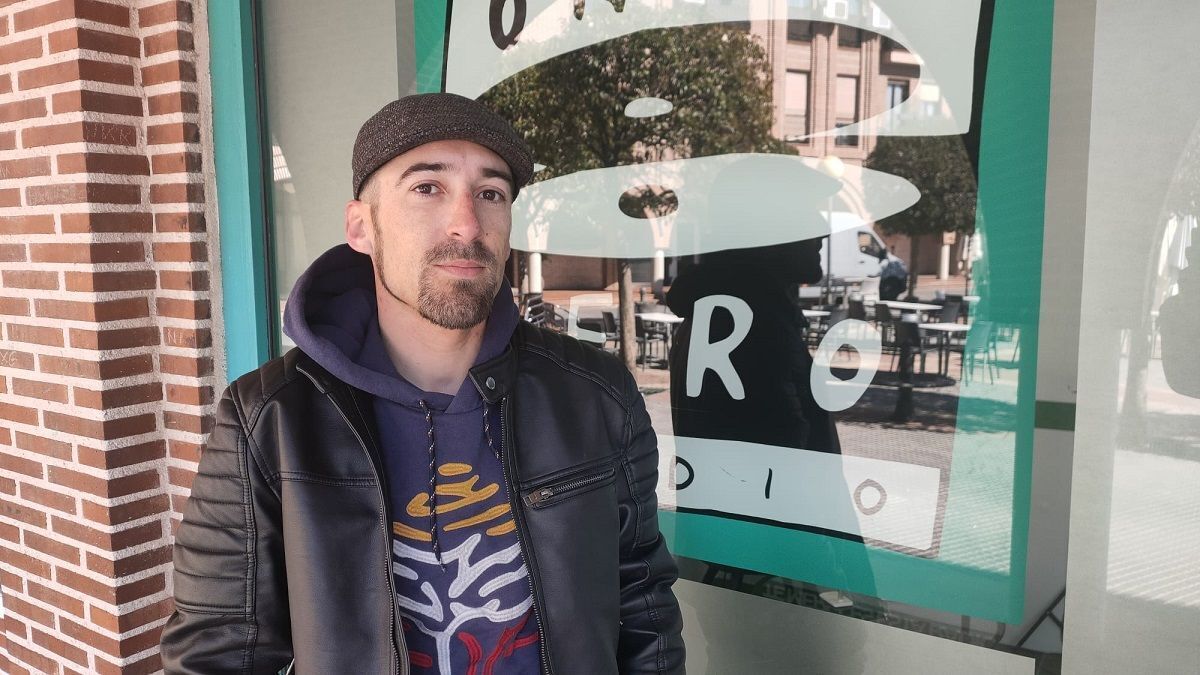 Alberto García, candidato de IU a la alcaldía de Miraflores de la Sierra